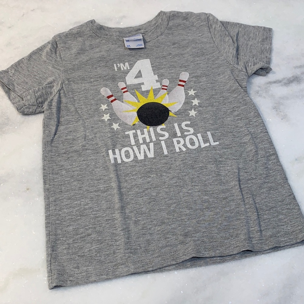 KIDS Four Year Old T-Shirt